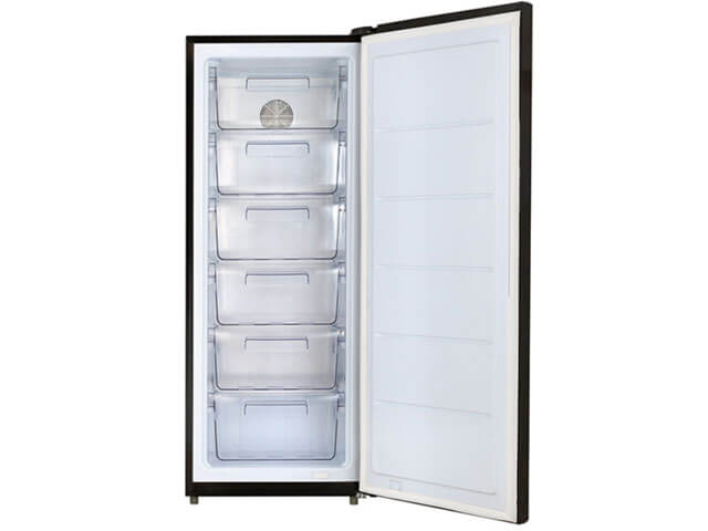 ديب فريزر يونيون 6 درج اسود رأسي سعة 230 لتر موديل UF-230BEG1N-C10 ديب فريزر يونيون 6 درج اسود رأسي سعة 230 لتر موديل UF-230BEG1N-C10