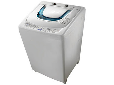 غسالة توشيبا  10 كيلو فوق أتوماتيك ابيض موديل AEW-9770SUP