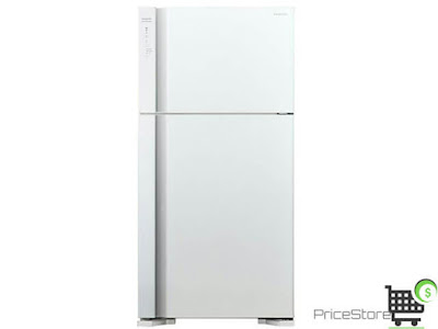 ثلاجة هيتاشي 18 قدم ابيض موديل R-V660PS7KTWH