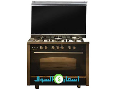 بوتاجاز اي كوك 5 شعله  برو موديل (C6090SS-2GC-511-IDSP)