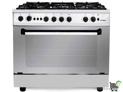 بوتاجاز فريش بلازا امان كامل  5 شعلة ديجيتال موديل  Plaza80-8931