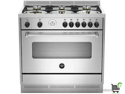 بوتاجاز توشيبا لاجيرمانيا 5 شعلة فري ستاند امريكانا بلت ان موديل AMS95C81ANE