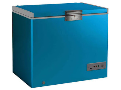 ديب فريزر باساب افقي سعة 200 لتر موديل ES241L ازرق