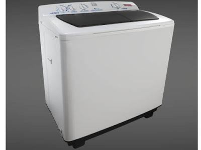 غسالة  فريش ن 14 كيلو نصف اتوماتيك حوضين موديل سوبر تربو