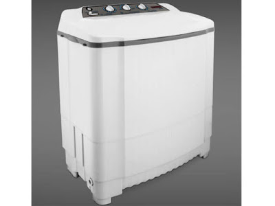 غسالة  فريش نصف اتوماتيك 8 كيلو بحوضين موديل شبح اليجانت