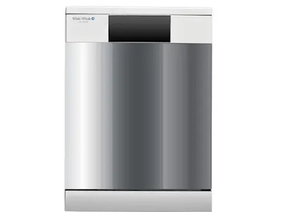 غسالة اطباق وايت ويل 12 فرد 5 برامج موديل DW-1285VSS