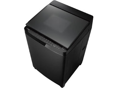 غسالة توشيبا  13 كيلو فوق اتوماتيك سيلفر غامق الجديدة موديل AEW-DG1400SUP- KK