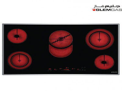 فرن سطحي سيراميك جليم غاز كهربائي 5 عين موديل GTH96SIX فرن سطحي سيراميك جليم غاز كهربائي 5 عين موديل GTH96SIX