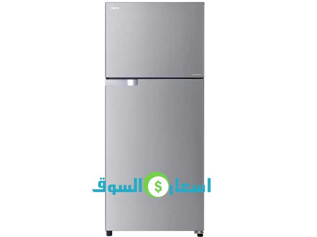 سعر ثلاجة توشيبا 16 قدم 2 باب نوفروست موديل GR-EF46Z-FS