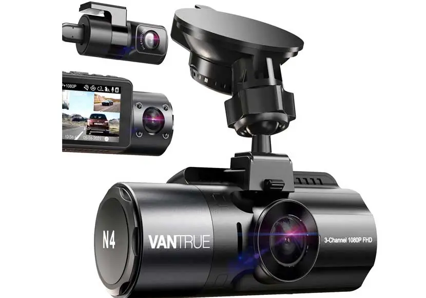 كاميرا داش امامية وخلفية Dash Vantrue N4 3