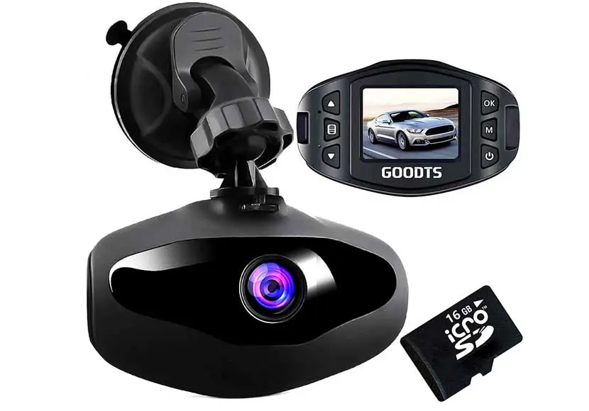 كاميرا داش امامية وخلفية GOODTS Smart Dash Cam