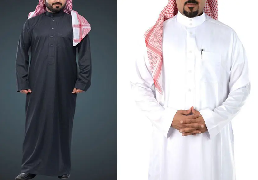 افضل ثوب جاهز رجالي 2023 و سعر كل نوع 5 ثوب جاهز دروش