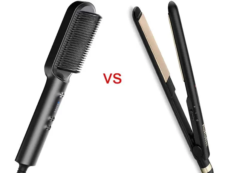 أيهما أفضل مكواة الشعر أم فرشاة الشعر الكهربائية ؟