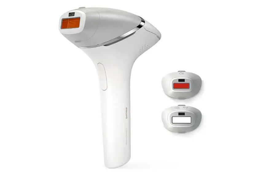 أفضل جهاز ليزر لازالة الشعر منزلي 2023 و فوائد و اضرار استخدامه 3 جهاز الليزر المنزلي فيليبس بالنبض الضوئي اللاسلكي BRI953 لوميا برستيج