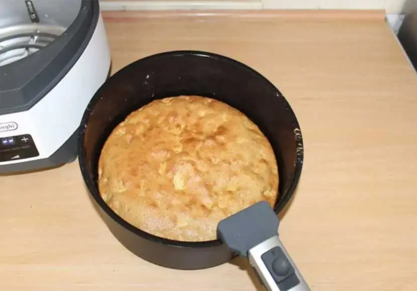 طبخ الكيك في قلاية ديلونجي fh1396